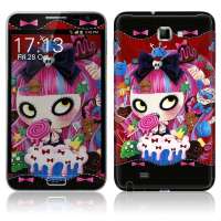 IdeaSkin三星i9220保护膜糖果女孩