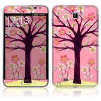 IdeaSkin三星i9220保护膜粉红鸟树