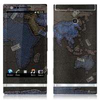 IdeaSkin索尼爱立信LT22i(XperiaP)保护膜牛仔裤的世界地图