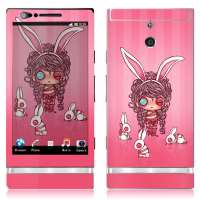 IdeaSkin索尼爱立信LT22i(XperiaP)保护膜装兔子的女孩
