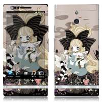 IdeaSkin索尼爱立信LT22i(XperiaP)保护膜黑暗中的爱丽丝