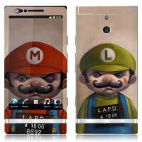 IdeaSkin索尼爱立信LT22i(XperiaP)保护膜落魄的马里奥