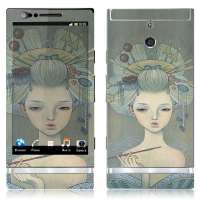 IdeaSkin索尼爱立信LT22i(XperiaP)保护膜艺伎花魁