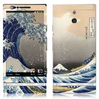 IdeaSkin索尼爱立信LT22i(XperiaP)保护膜神奈川冲浪图