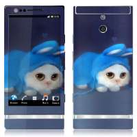 IdeaSkin索尼爱立信LT22i(XperiaP)保护膜像兔子的猫