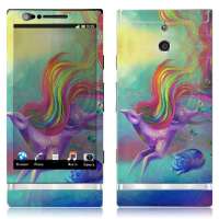 IdeaSkin索尼爱立信LT22i（XperiaP）保护膜独角兽和寿司猫