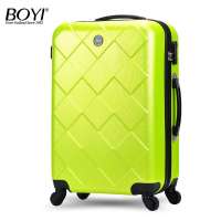 BOYI博兿24寸超轻360度神秘钻石系列拉杆箱BY12002绿色