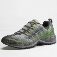 海泰客HI-TEC男vibram户外徒步鞋超轻登山鞋10-5C027(暗绿色/39)