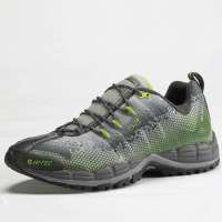 海泰客HI-TEC男vibram户外徒步鞋超轻登山鞋10-5C027(暗绿色/42)