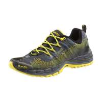 海泰客HI-TEC男vibram户外徒步鞋超轻登山鞋10-5C027(中灰色/42)