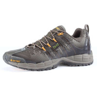 海泰客HI-TEC男vibram户外徒步鞋超轻登山鞋10-5C027(棕/土黄色/42)