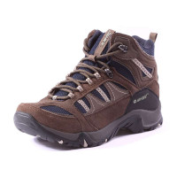 海泰客HI-TEC男户外登山鞋高帮户外鞋徒步鞋20-5B085(棕褐色/39)