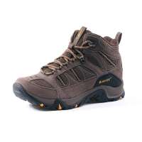 海泰客HI-TEC男户外登山鞋高帮户外鞋徒步鞋20-5B085(棕色/44)