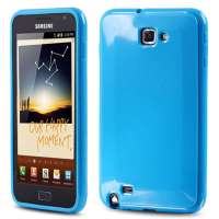 摩米士(MOMAX)  三星i9220 Galaxy NOTE/I9228/I889闪亮保护壳 蓝色