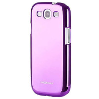 摩米士(MOMAX) 三星Galaxy S3 I9300光彩闪亮保护壳 金属紫