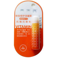 美宝莲维他修护润唇膏挂卡装(维他命C)4g-