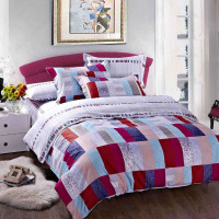 贝德罗全棉斜纹印花双人四件套美丽人生1.5m