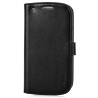 卡登仕经典皮套左右开I9300(黑色)