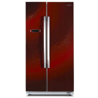 美的冰箱BCD-550WKGPMA璀璨红