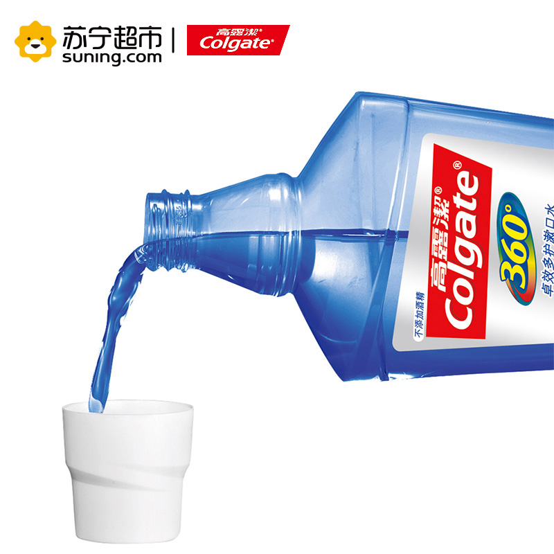 高露洁(Colgate)360卓效多护漱口水500ml