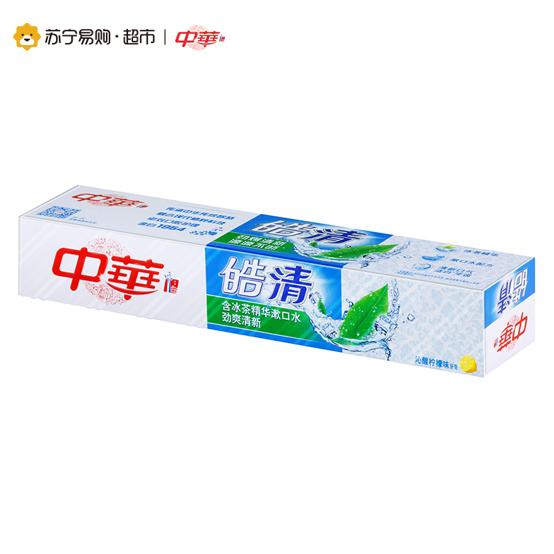 中华皓清沁醒柠檬味牙膏180g[联合利华]