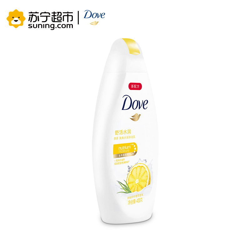 多芬(Dove)舒活水润清爽水润沐浴乳400g[联合利华]