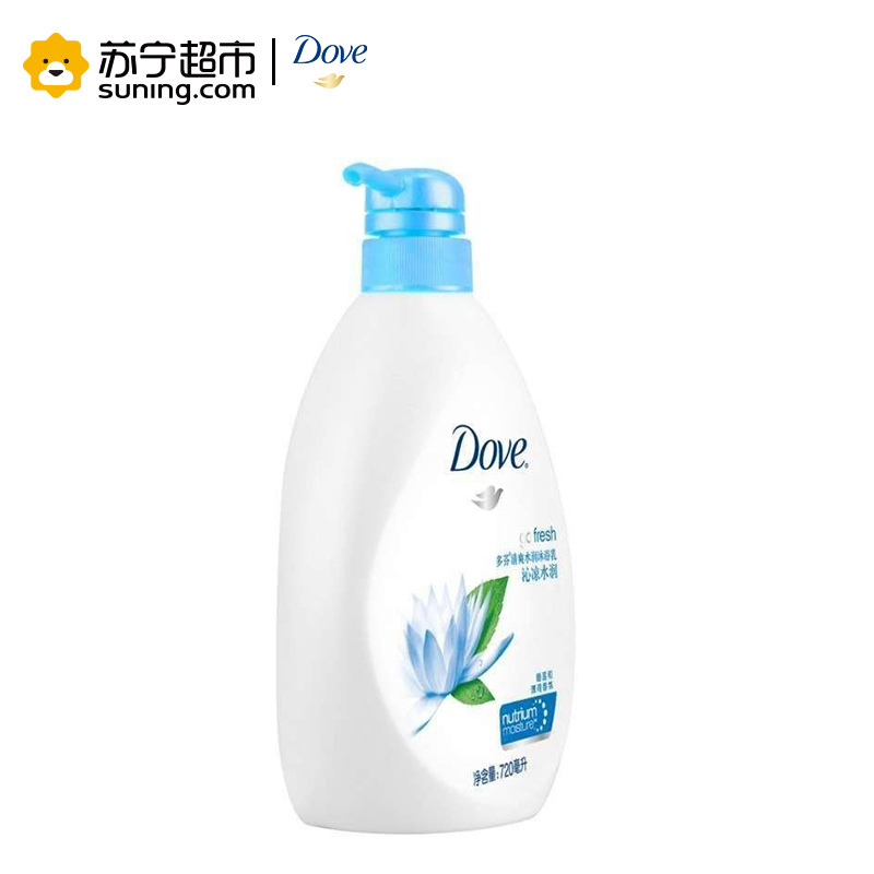 多芬(Dove)沐浴露 沁凉水润清爽水润沐浴乳 720G