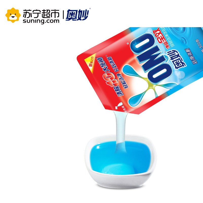 奥妙净蓝全效洁净清新深层洁净洗衣液500g[联合利华]
