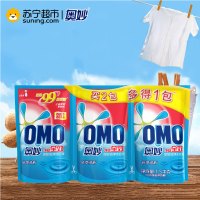 奥妙净蓝全效洁净清新深层洁净洗衣液500g*3[联合利华]