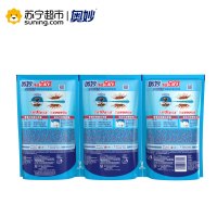奥妙净蓝全效水清莲香深层洁净洗衣液500g*3[联合利华]