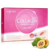 静佳Jcare 丰盈胶原蛋白粉 10g*30包/盒 (丰盈木瓜)-