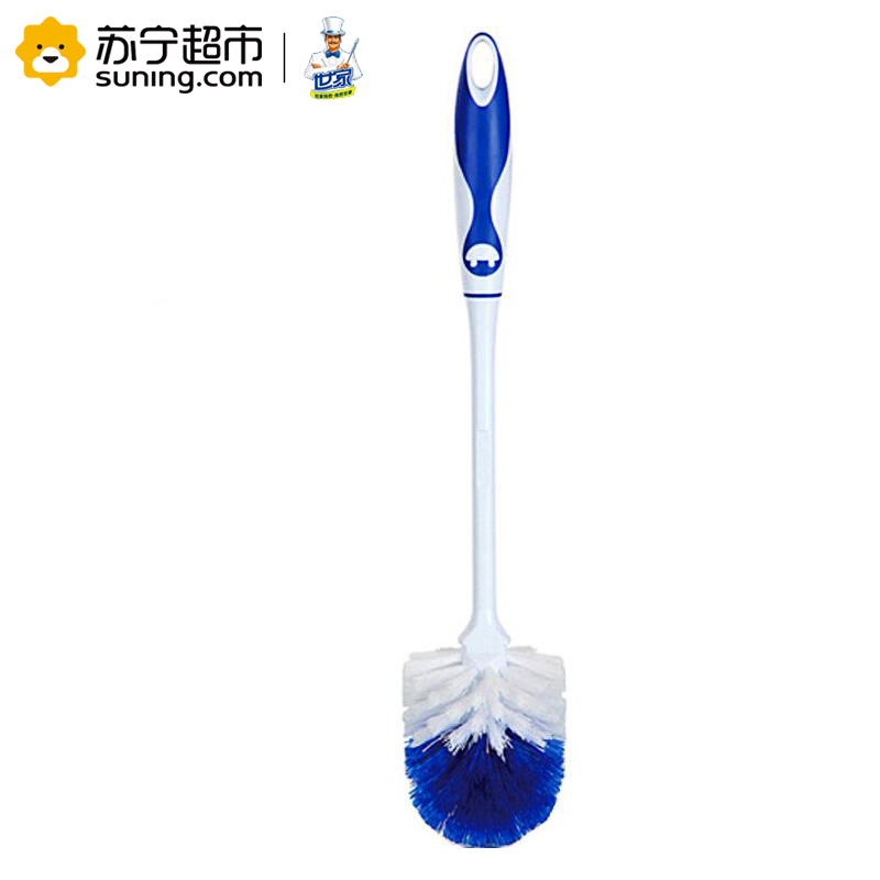 世家 厕所刷子 塑料马桶刷家用座便刷卫生间刷洁厕刷家庭卫浴清洁