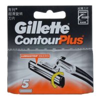 吉列(GILLETTE)超滑旋转刀片(5片装) 宝洁出品