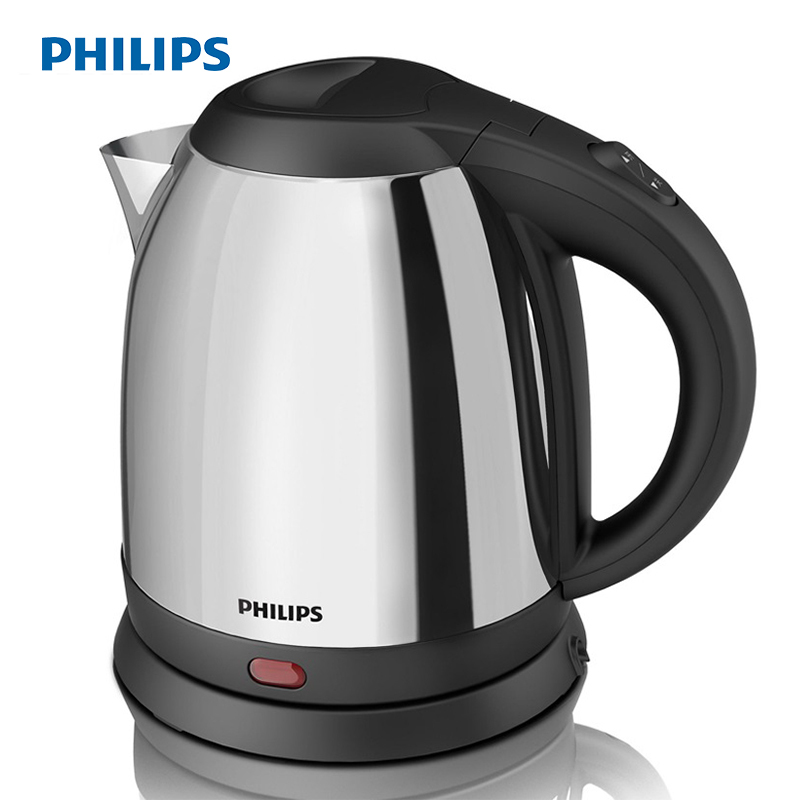 飞利浦(Philips) 不锈钢电热水壶HD9303 自动断电烧水壶 速热1.2L 开水壶