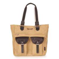 豆鼓眼单肩包/手提包G39920米卡其色