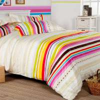 多喜爱全棉斜纹四件套情歌诗人1.5m床笠