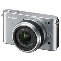 尼康可换镜数码相机 J2套机(银)+8G卡