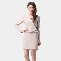 ZIMMUR 2012女装 秋季新款中腰圆领气质修身连衣裙Z12QQC019M0 M
