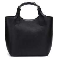 NUCELLE纽芝兰正品女包爱的箴言牛皮手提斜跨两用包 142黑色