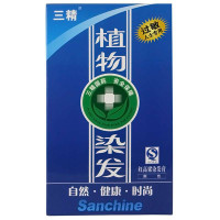 三精·精彩红高粱染发膏(黑色)74g