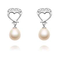 OL珠宝925银珍珠耳钉 珍爱 YA-E210