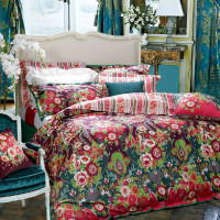 富安娜楼兰忆B款\磨毛五件套1.8米