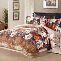 博洋家纺磨毛保暖床单四件套-莫斯科郊外180cm