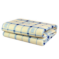 彩虹全线路特别安全保护调温型电热毯(双人印花)1216(花色随机)(150cm×120CM)