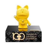 潮宏基 哆啦A梦诞生前100周年纪念(耳朵版)限量版黄金摆件