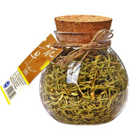 御青金银花玻璃罐装50克