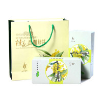 山地特级桂花龙井四季西湖-三花特级礼盒装120克