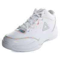 匹克-peak男校园篮球鞋E11291A大白/浅灰41