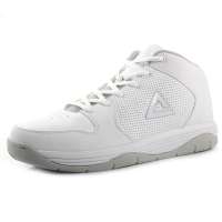 匹克-peak男经典篮球鞋E22251A大白43