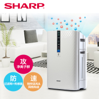 夏普(Sharp)空气净化器 KC-WB3-W 家用 除菌 除雾霾 加湿 过滤二手烟 净化器